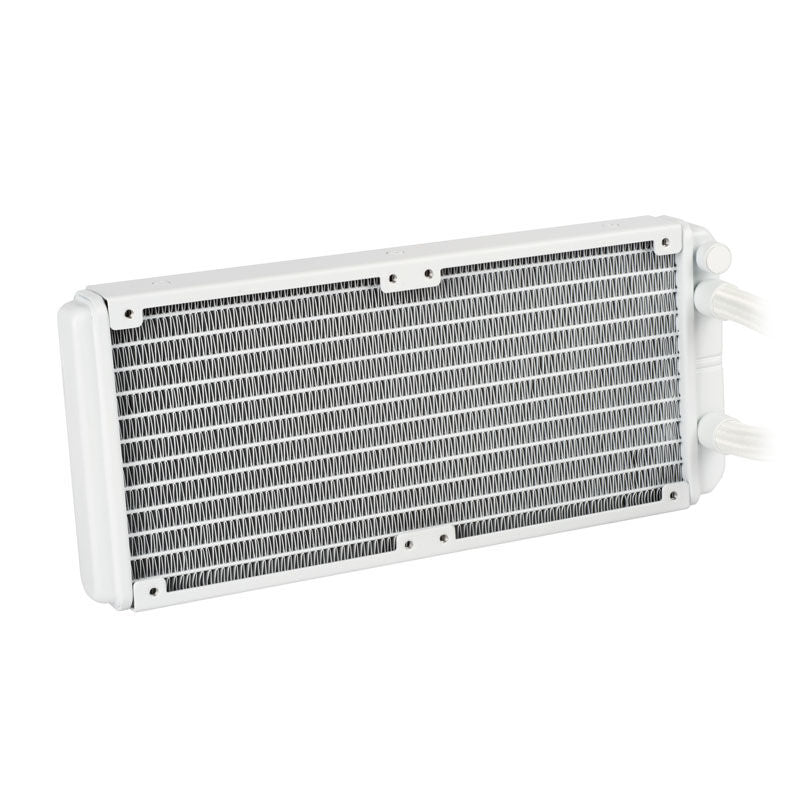 SilverStone Permafrost PF240W-ARGB V2 AIO nærbilde av CPU-blokk