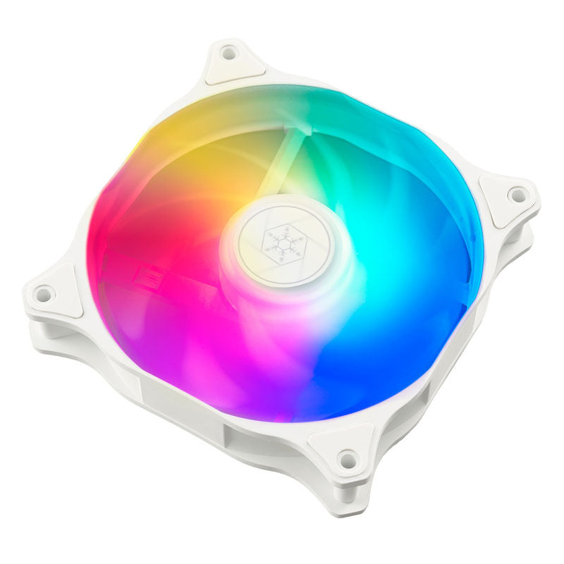 SilverStone Permafrost PF360-ARGB V2 AIO vannkjøling 360 mm hvit med RGB-belysning