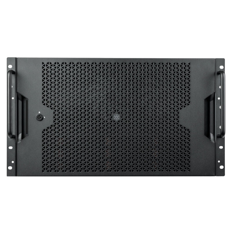Nærbilde av SilverStone RM61-312 hot-swap harddiskplasser