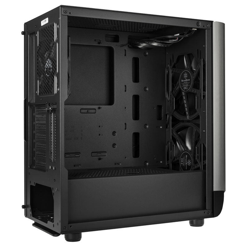 SilverStone Seta A1 kabinett midtårn ATX I/O-panel på toppen