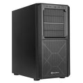 SilverStone Seta D1 kabinett midtårn ATX mesh svart forfra
