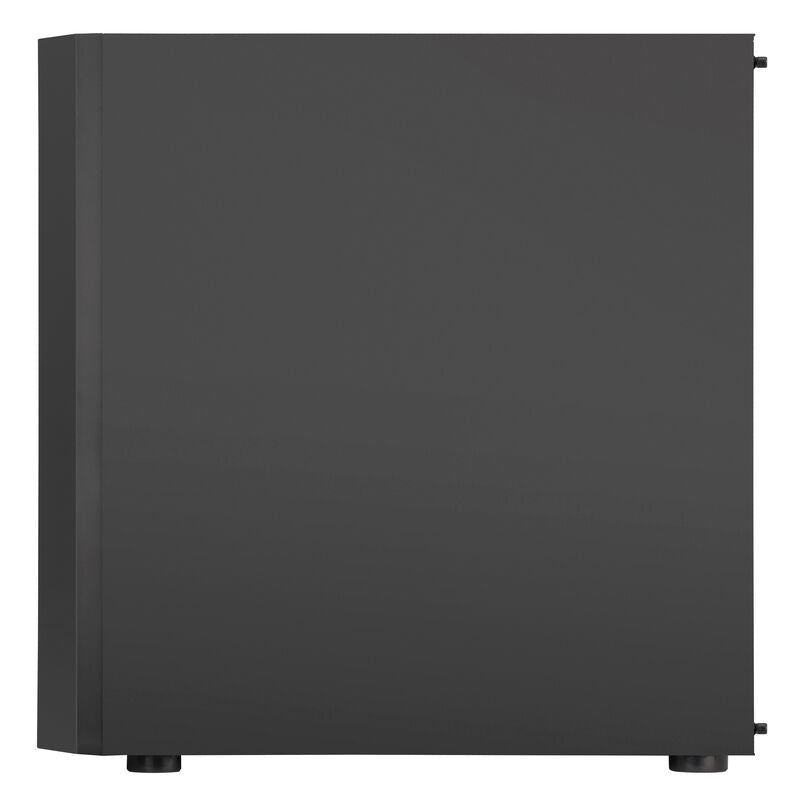 SilverStone SETA H1 kabinett nærbilde av USB-C og USB 3.0-porter