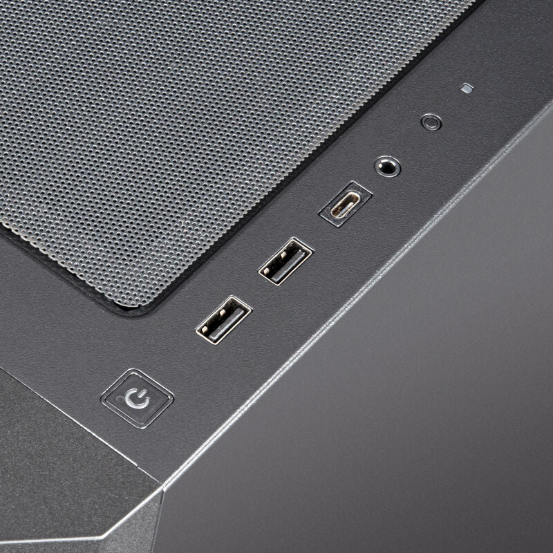 SilverStone SETA H1 kabinett detalj av støvfilter i bunn