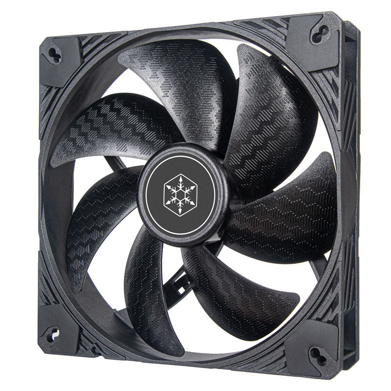 SilverStone Shark Force vifte 140 mm PWM svart detalj av blad