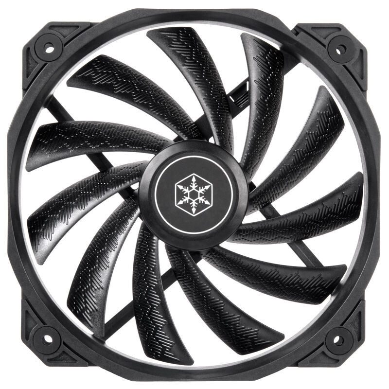 SilverStone Shark Force vifte 160 mm PWM svart detalj