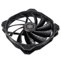 SilverStone Shark Force vifte 160 mm PWM svart forfra