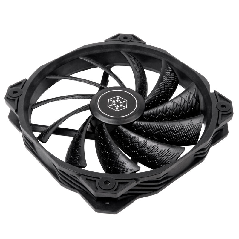 SilverStone Shark Force vifte 160 mm PWM svart forfra