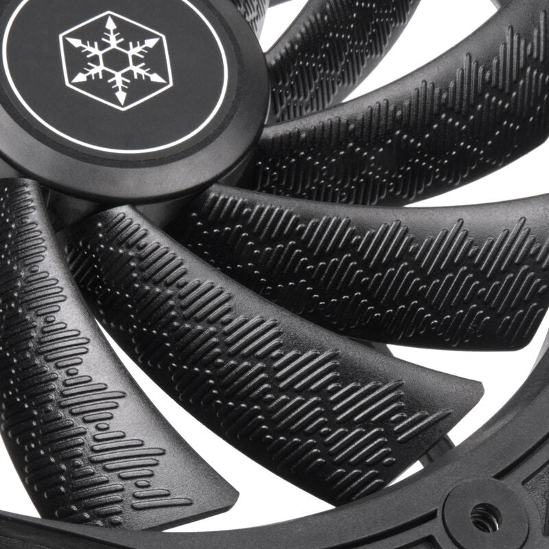 SilverStone Shark Force vifte 160 mm PWM svart nærbilde