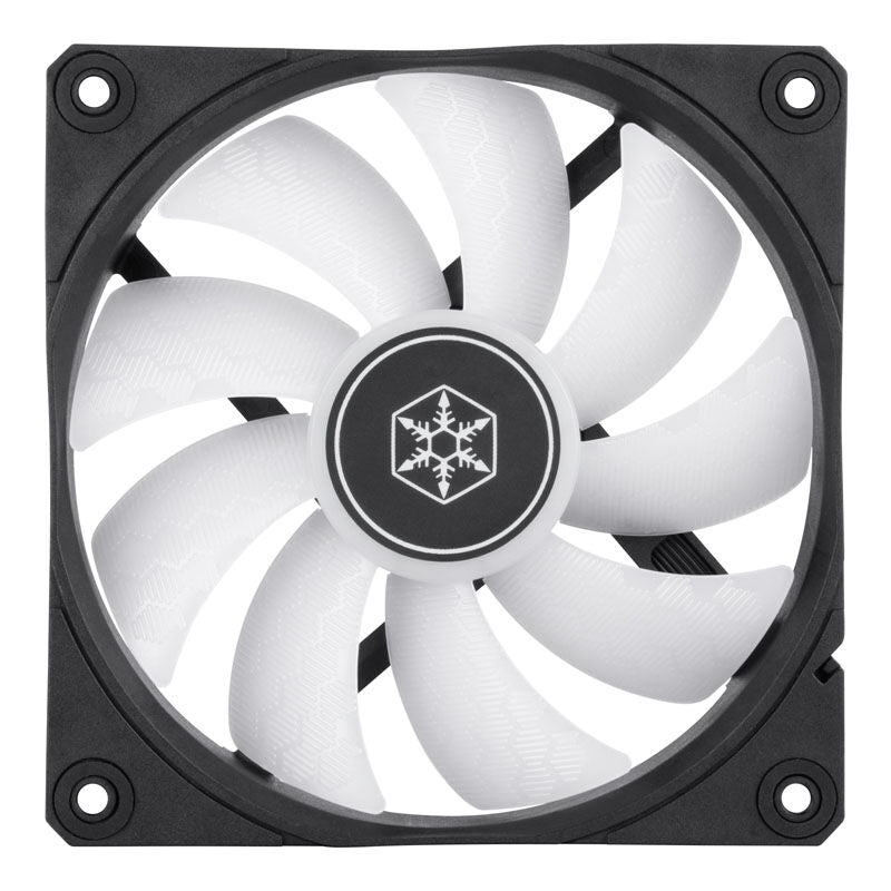 Detalj av SilverStone Shark Force ARGB vifte 120 mm PWM svart