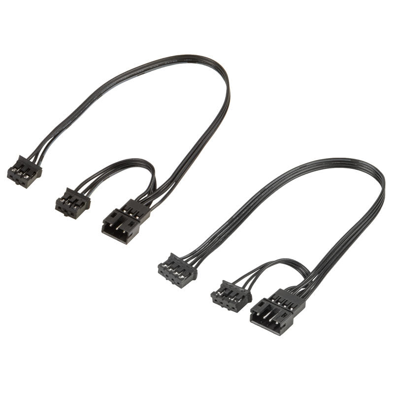 SilverStone Shark Force ARGB vifte 120 mm PWM svart på bord
