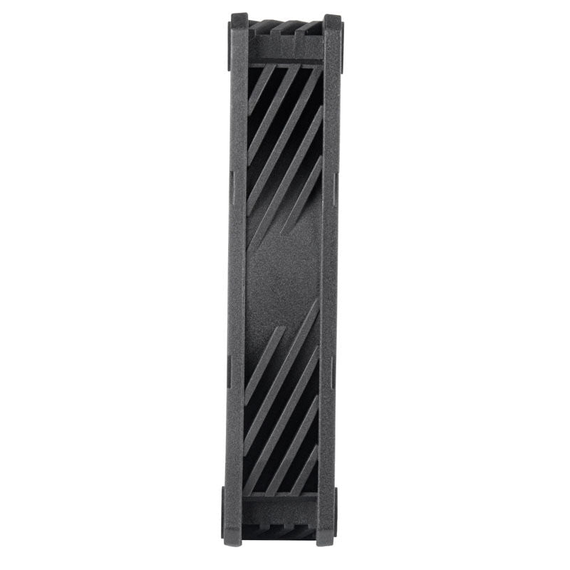 SilverStone Shark Force vifte 120 mm PWM svart montert i PC-kabinett