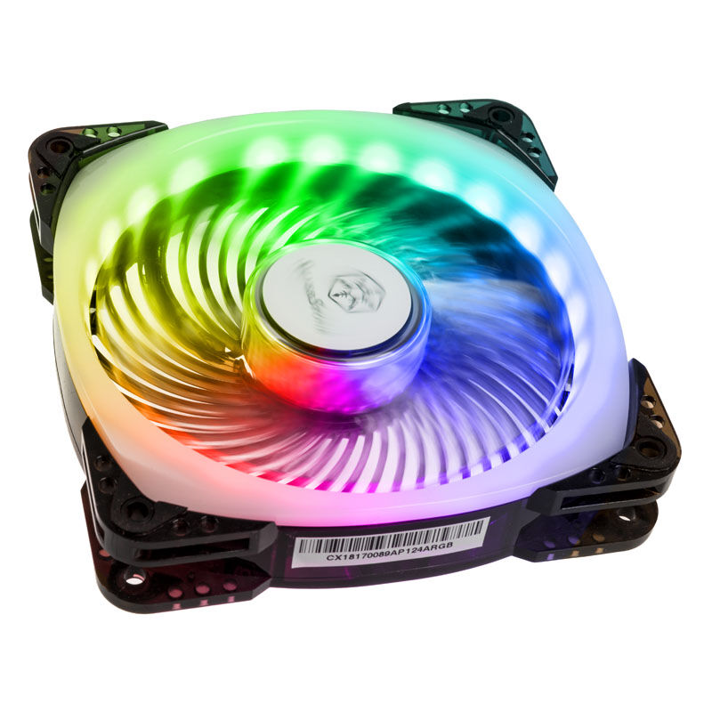 SilverStone SST-AP124-ARGB vifte 120 mm ARGB PWM forfra
