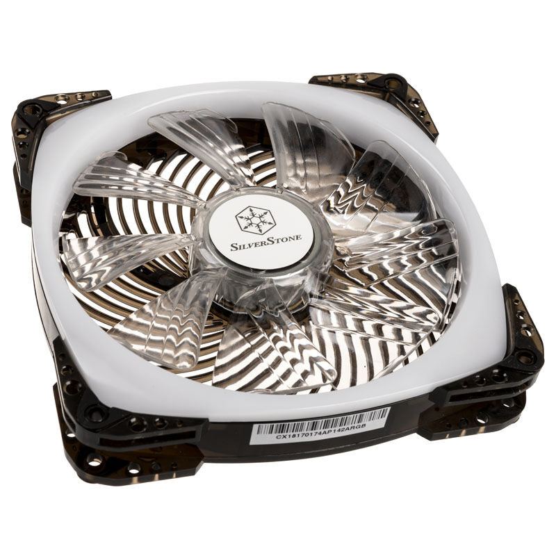 SilverStone SST-AP142-ARGB vifte 140 mm PWM ARGB bakside
