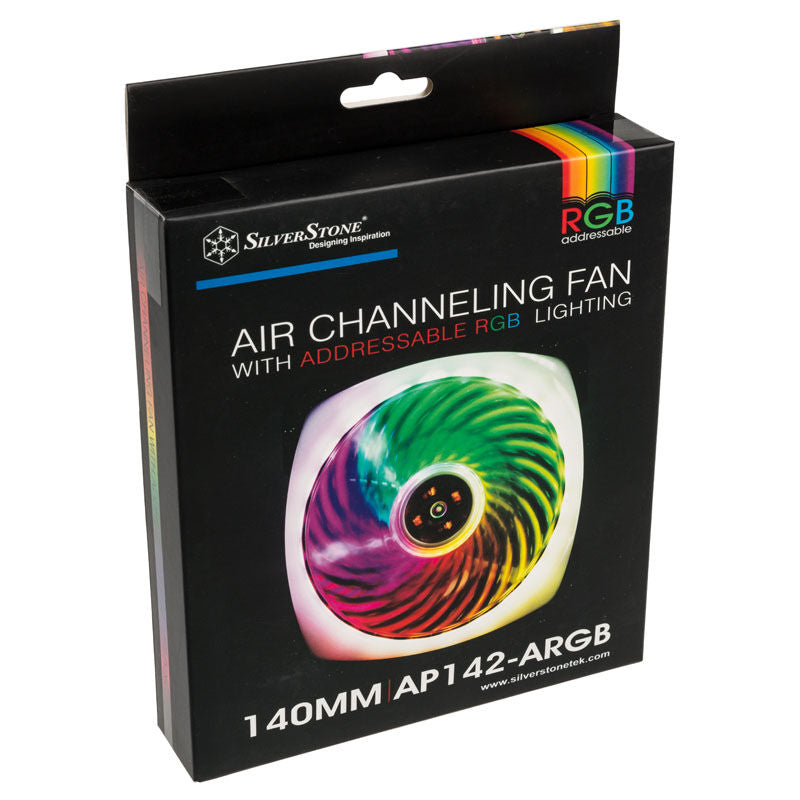 SilverStone SST-AP142-ARGB vifte 140 mm PWM ARGB helhetsbilde