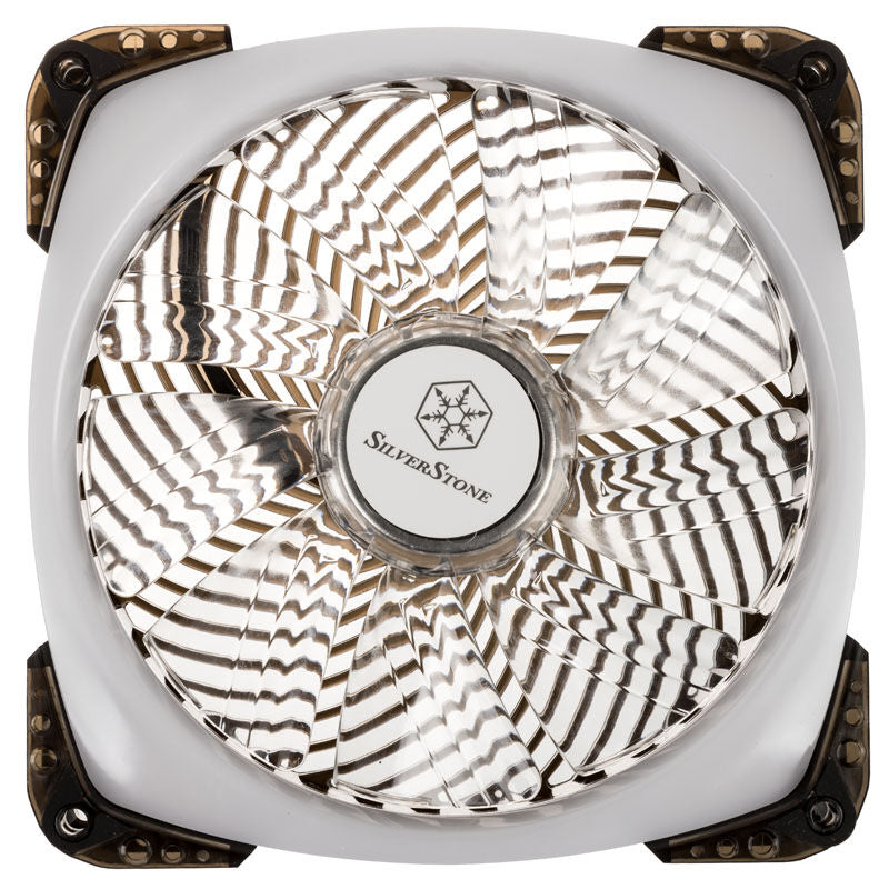 SilverStone SST-AP142-ARGB vifte 140 mm PWM ARGB detalj av rotorblad