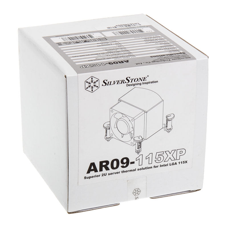 SilverStone SST-AR09-115XP pakning og tilbehør