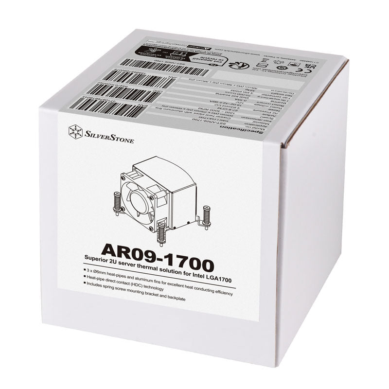 SilverStone SST-AR09-1700 CPU-kjøler oversikt