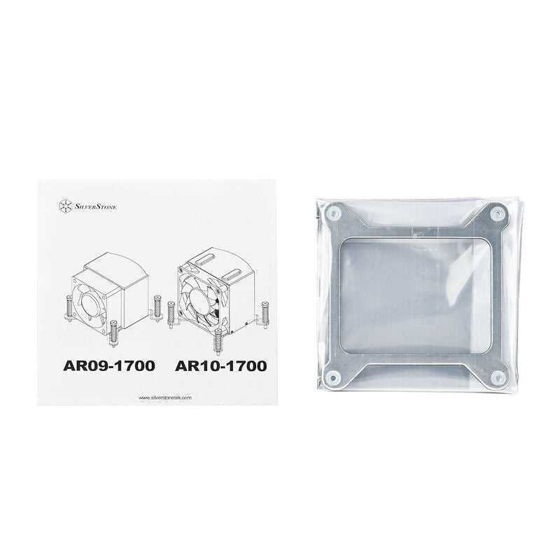 Sideprofil av Silverstone SST-AR10-1700 CPU-kjøler