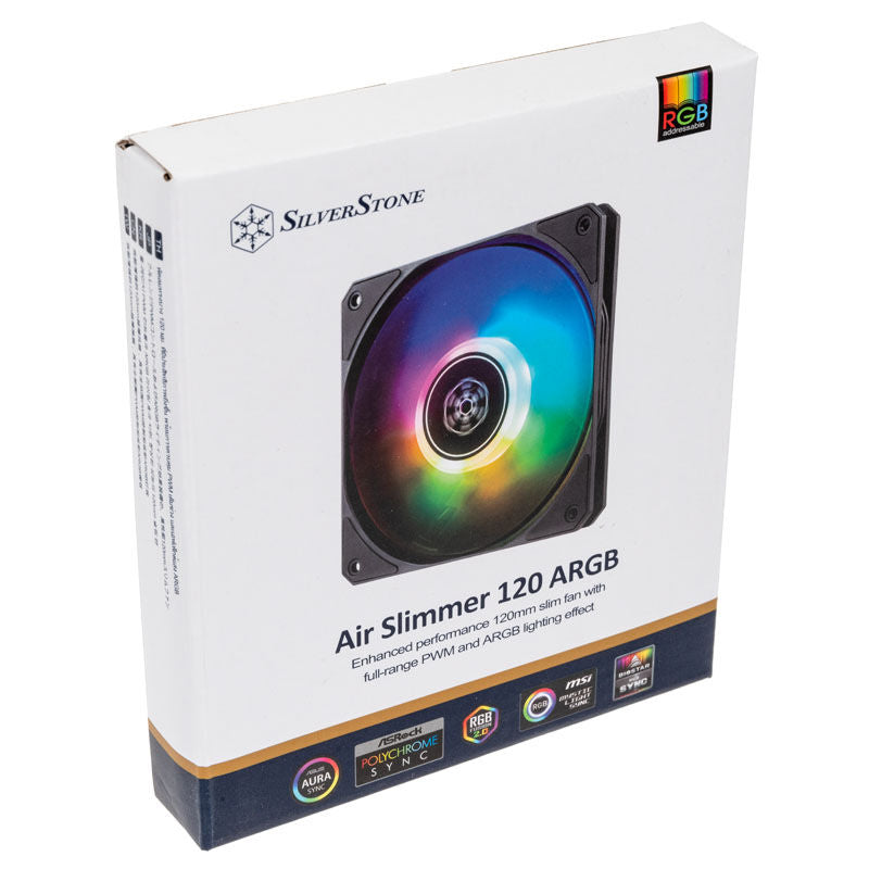 SilverStone SST-AS120B-ARGB vifte profilbilde