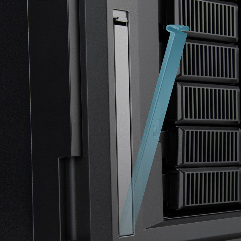 SilverStone SST-CS382 serverkabinett Micro-ATX 8x hot-swap installasjon av komponenter