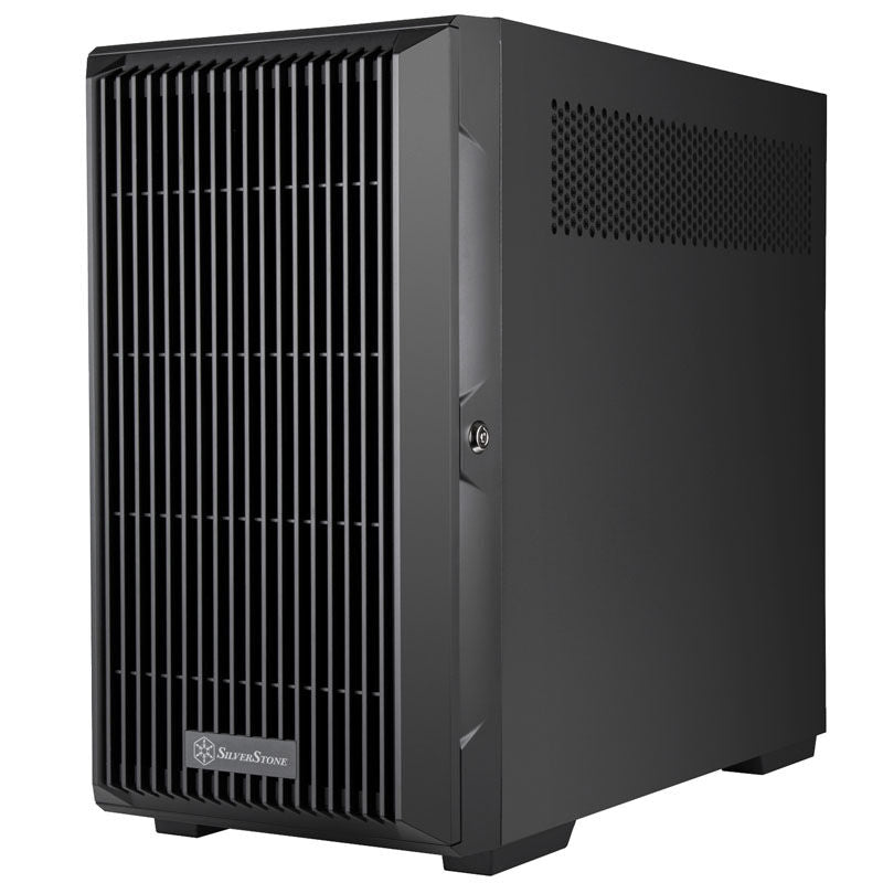 SilverStone SST-CS382 serverkabinett Micro-ATX 8x hot-swap forfra