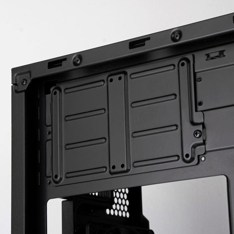 SilverStone SST-CS382 serverkabinett Micro-ATX 8x hot-swap logo på kabinett
