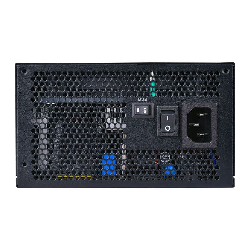 SilverStone SST-DA750R-GMA nærbilde av vifte