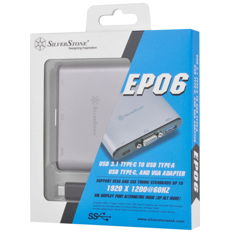 SilverStone SST-EP06C komplett hub sett