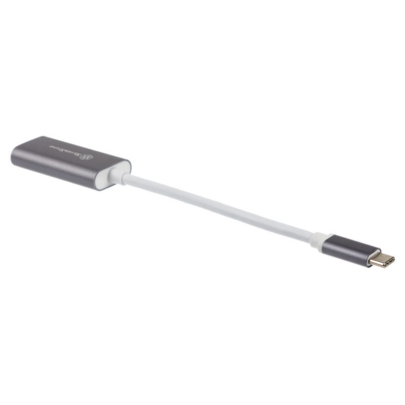 SilverStone SST-EP07C-E USB-C til HDMI 2.0b adapter nærbilde av USB-C kontakt