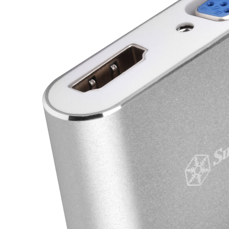 SilverStone SST-EP16C oversikt over adapter med kabel