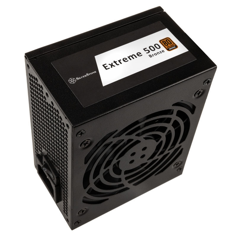 SilverStone SST-EX500-B Extreme SFX strømforsyning bakside