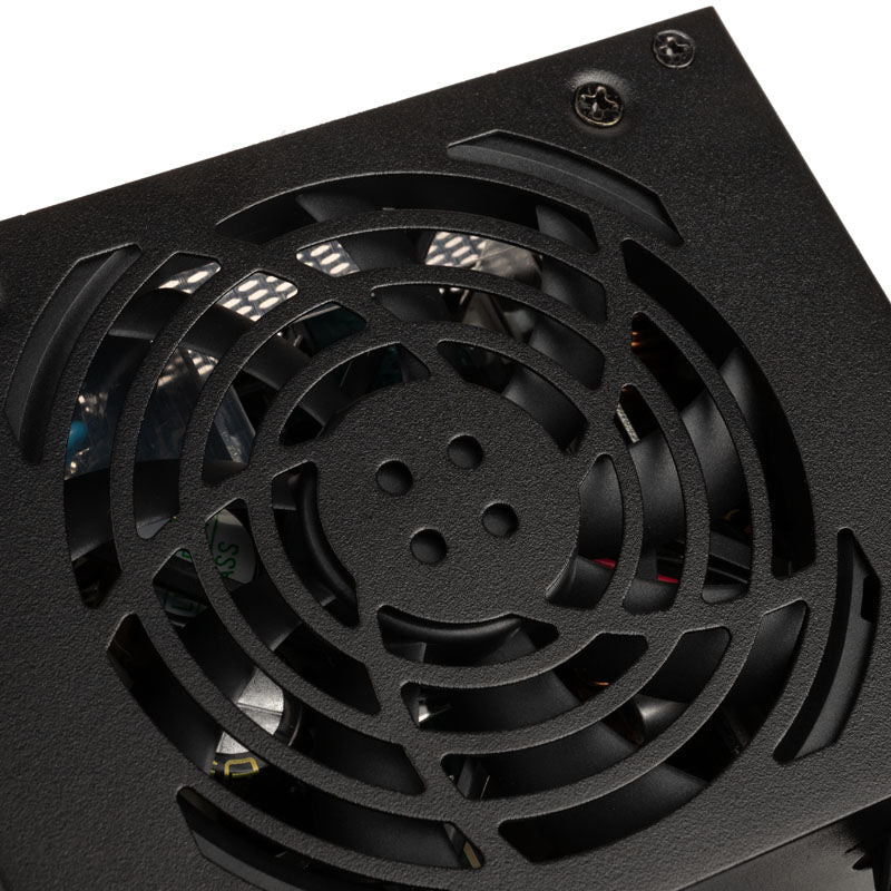 SilverStone SST-EX500-B Extreme SFX strømforsyning montert i PC