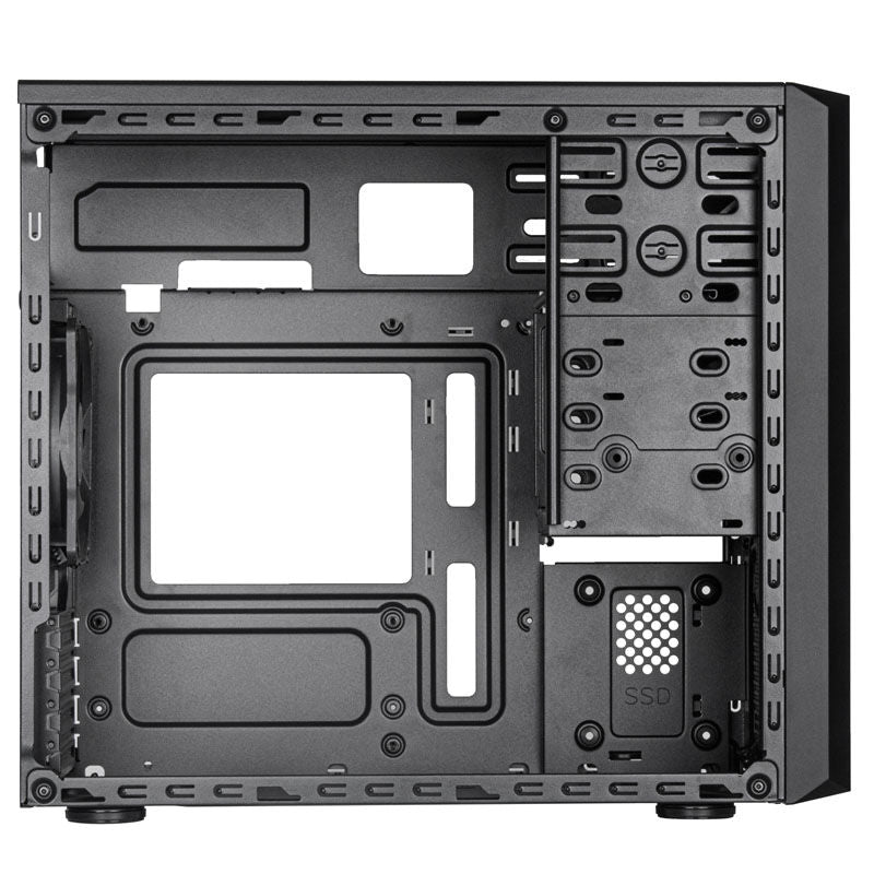 Silverstone SST-FA313-B kabinett montert i PC-oppsett