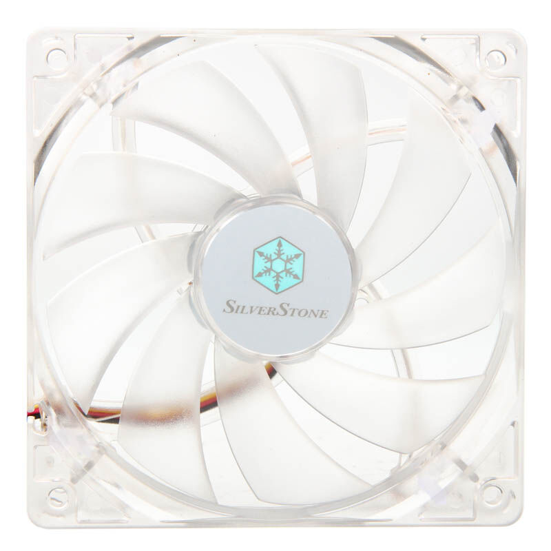 SilverStone SST-FN121-P-RL vifte rød LED bakside