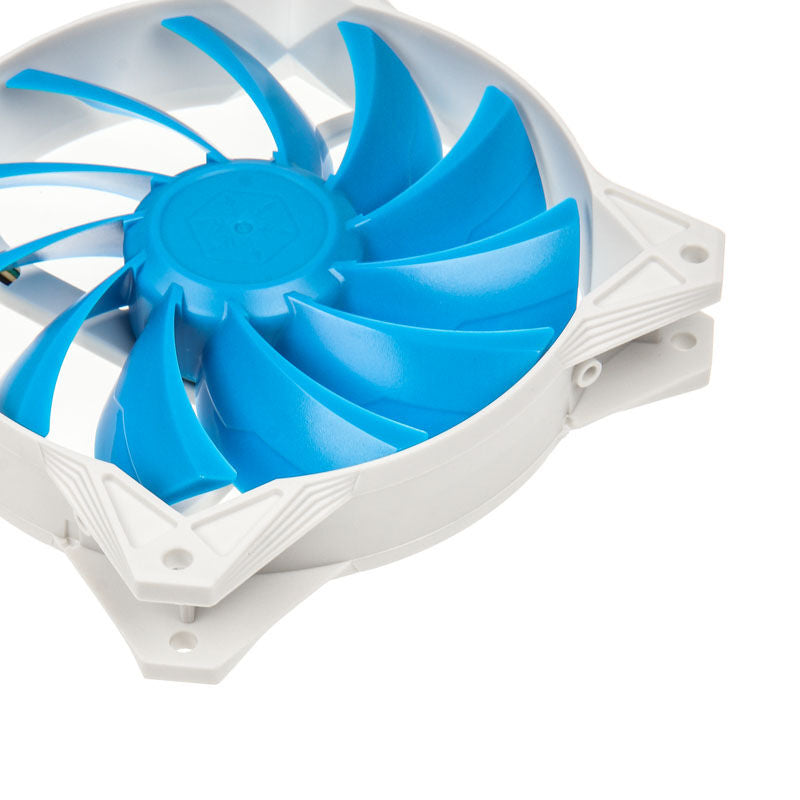 Detaljbilde av SilverStone SST-FQ122 vifte 120 mm hvit PWM