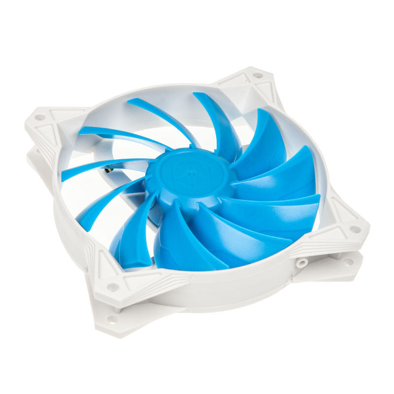 SilverStone SST-FQ122 vifte 120 mm hvit PWM forfra