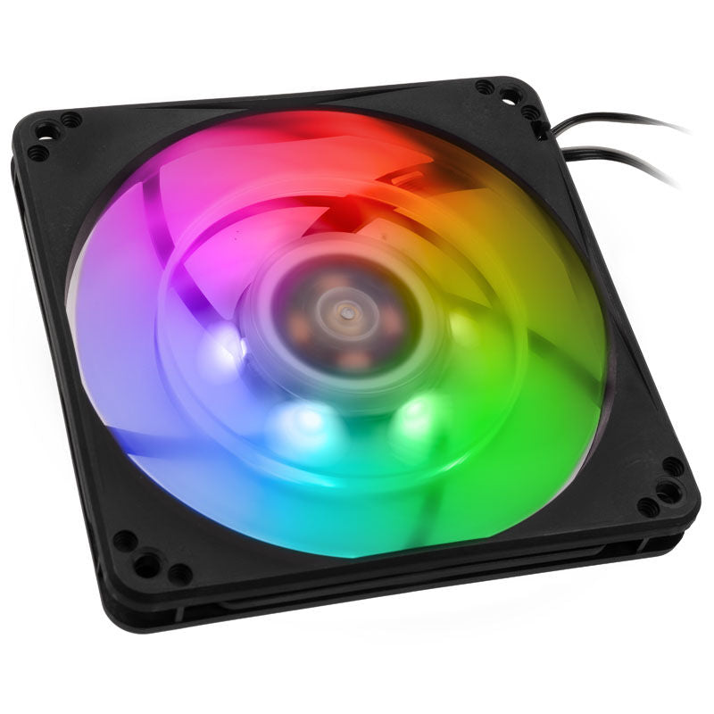 SilverStone SST-FW124-ARGB slim vifte 120 mm ARGB PWM forfra
