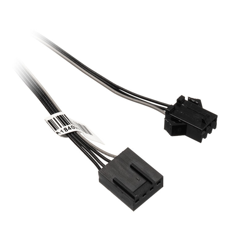 SilverStone SST-FW124-ARGB slim vifte 120 mm ARGB PWM nærbilde av LED-belysning
