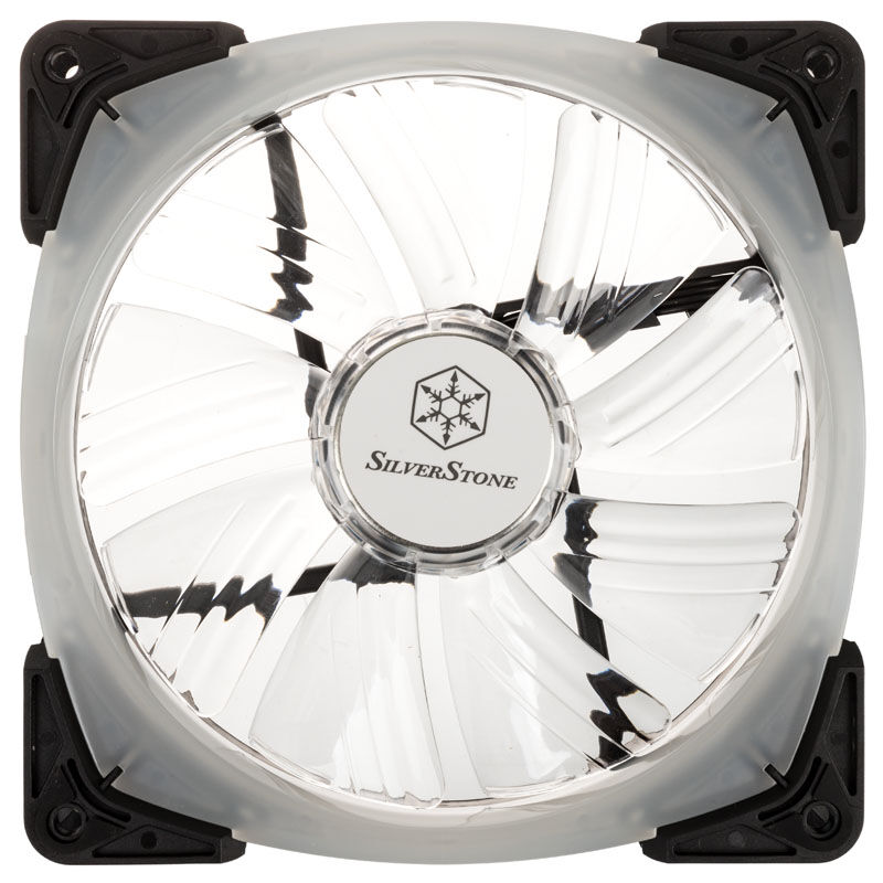 SilverStone SST-FW142-RGB vifte 140 mm RGB PWM detalj av rotor