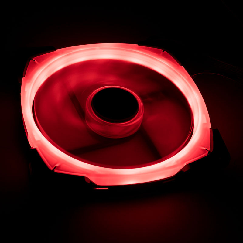 SilverStone SST-FW142-RGB vifte 140 mm RGB PWM nærbilde av ramme