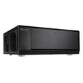 SilverStone SST-GD10B Grandia HTPC kabinett ATX svart forfra