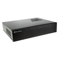 SilverStone SST-ML04B Milo HTPC-kabinett Micro-ATX svart forfra