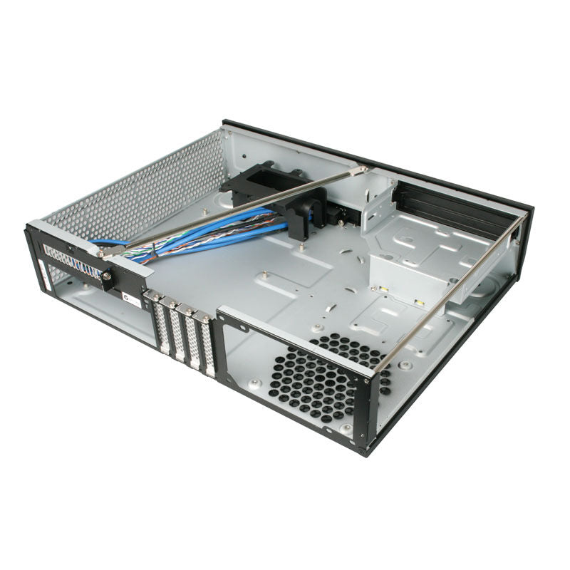 SilverStone SST-ML04B Milo montert i stueoppsett