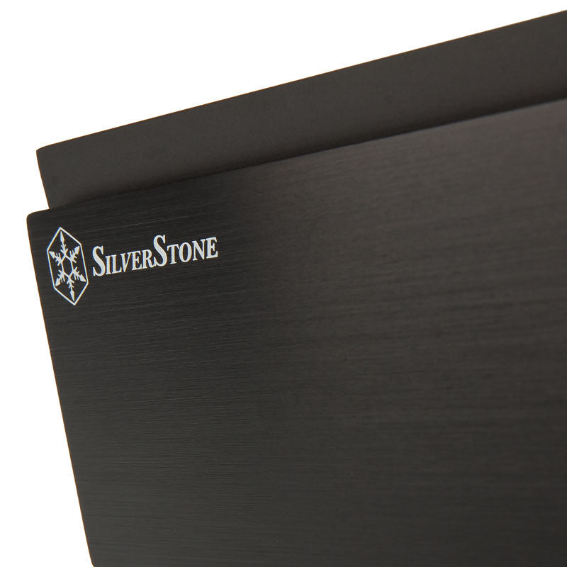 SilverStone SST-ML06B Milo HTPC kabinett Mini-ITX svart intern layout