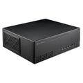 SilverStone SST-ML11B Milo Slim HTPC kabinett Mini-ITX svart forfra