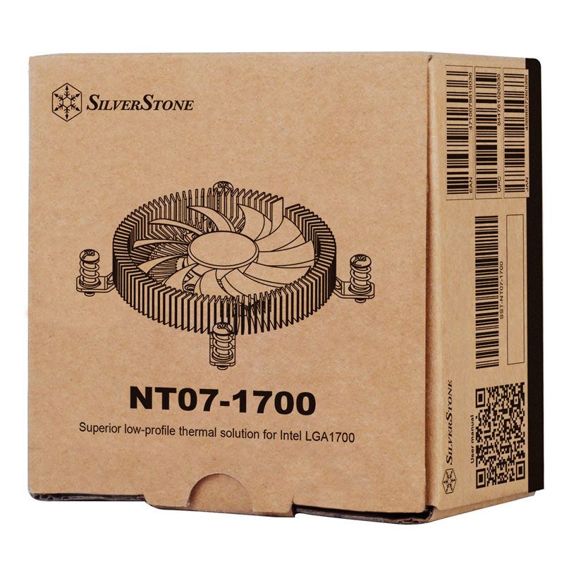 SilverStone SST-NT07-1700 Low Profile CPU-kjøler installasjon