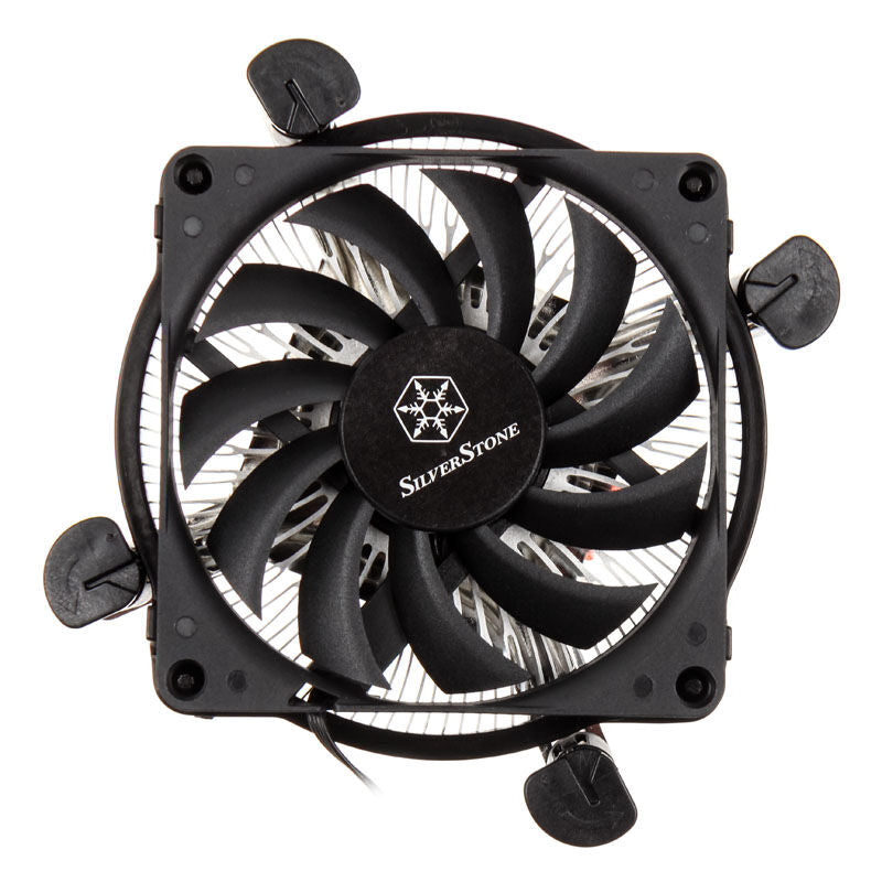 SilverStone SST-NT08-115XP low profile CPU-kjøler bakside
