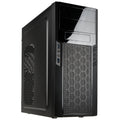 SilverStone SST-PS13B Precision kabinett midtårn ATX svart forfra