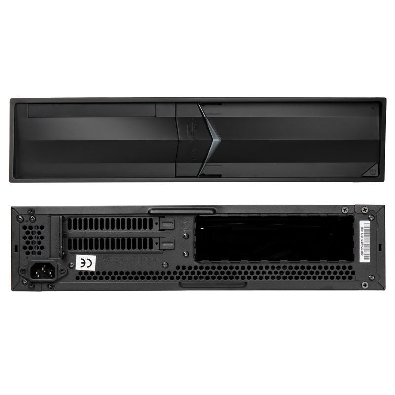 SilverStone SST-RVZ02B-W Raven HTPC kabinett bakside
