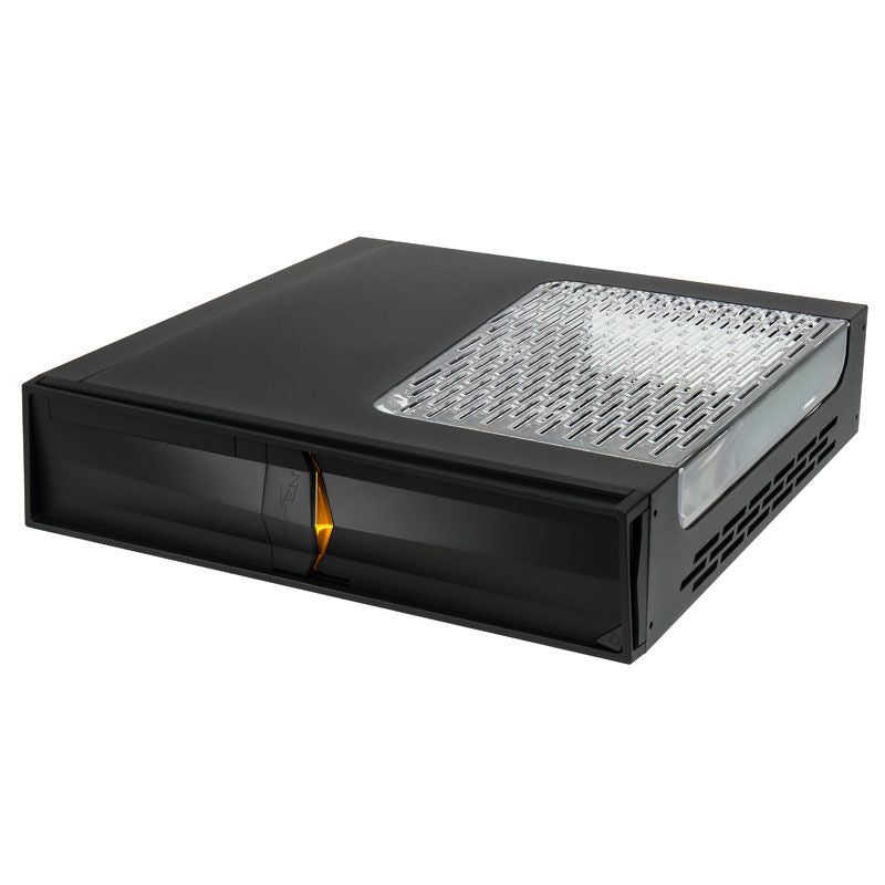 SilverStone SST-RVZ02B-W Raven HTPC kabinett sammenligning størrelse